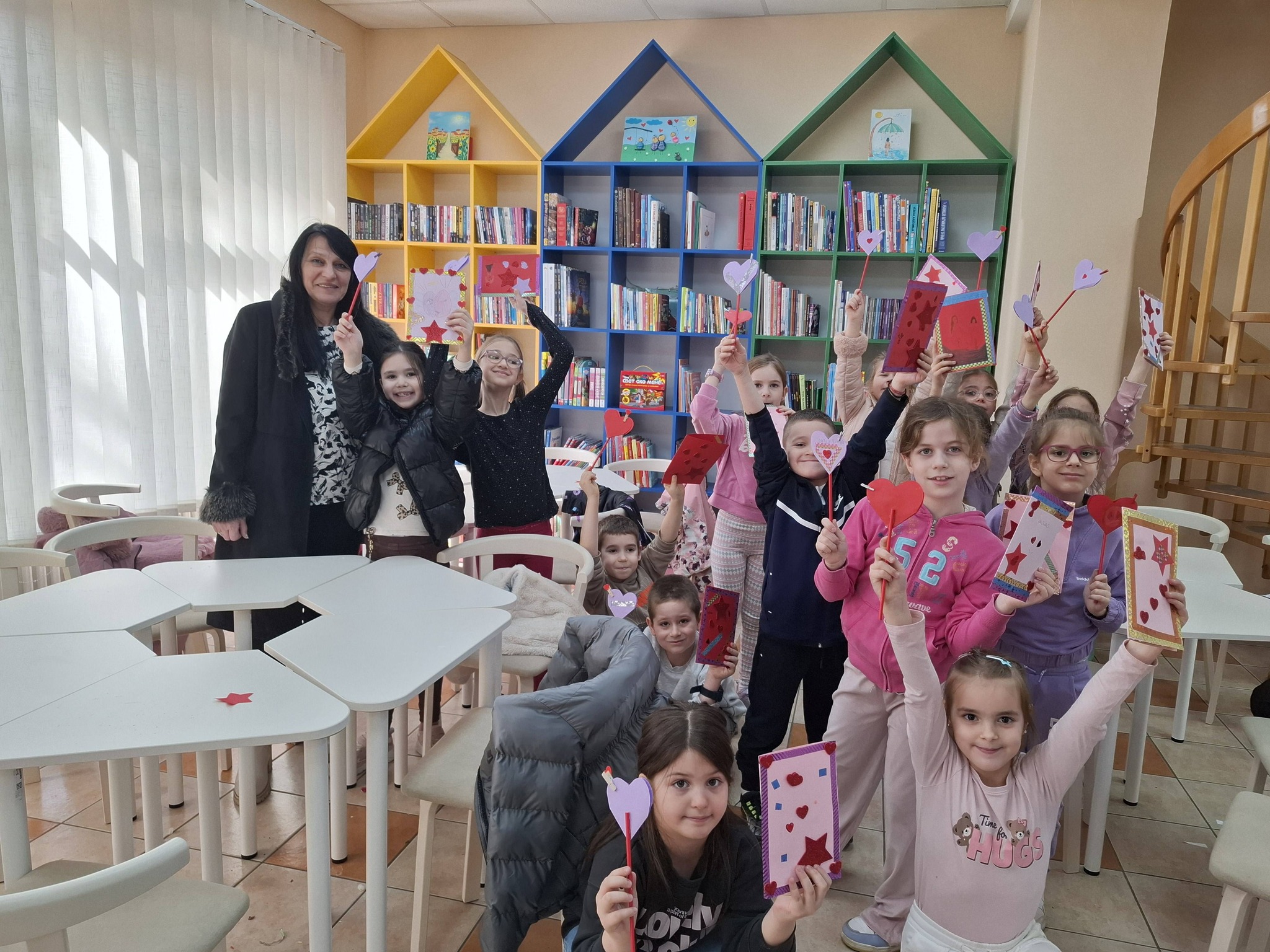 Osmomartovska radionica u Biblioteci u Vrbasu okupila najmlađe