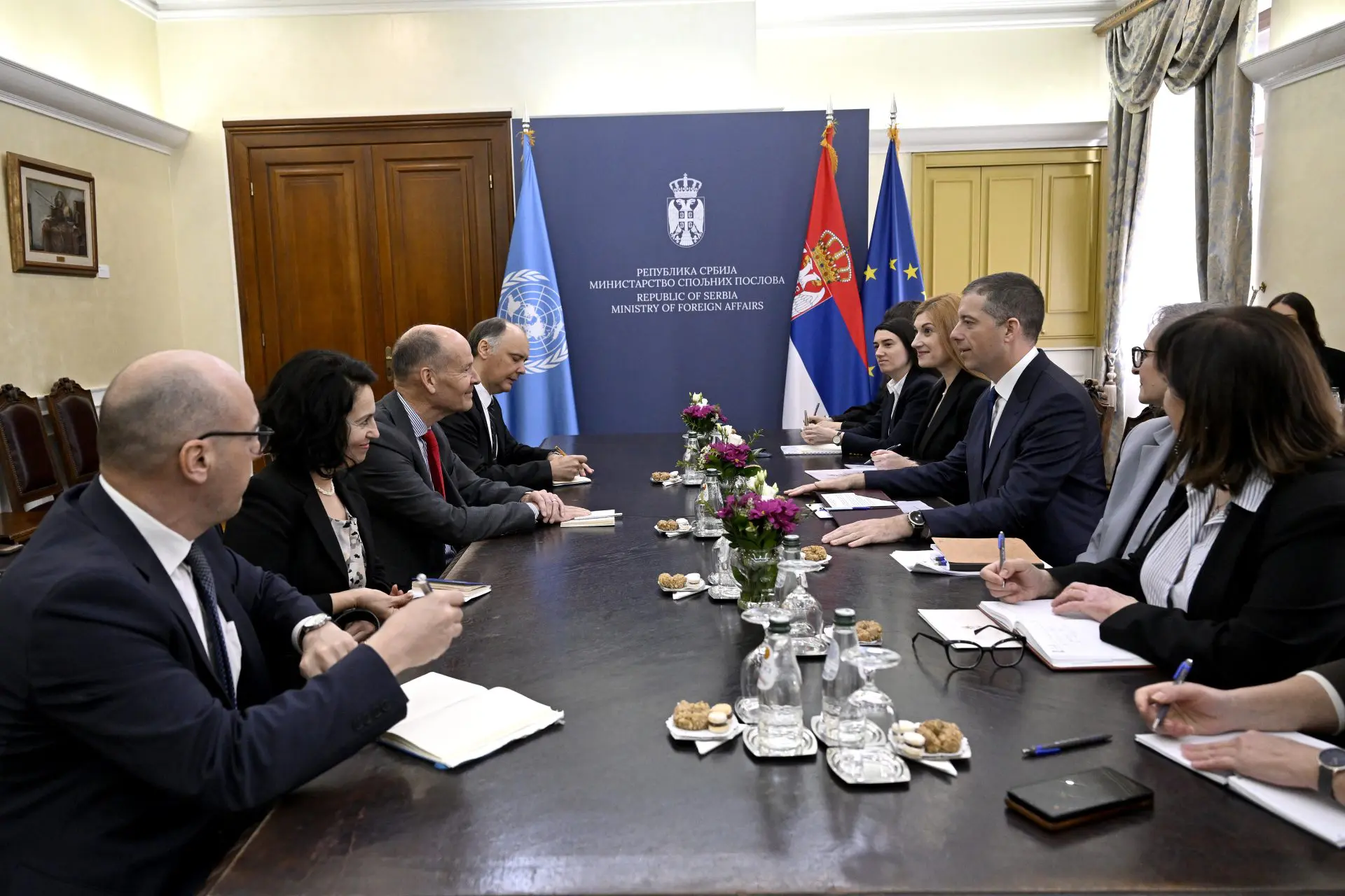 Đurić sa Sinirliogluom o izazovima sa kojima se suočavaju Srbi na KiM