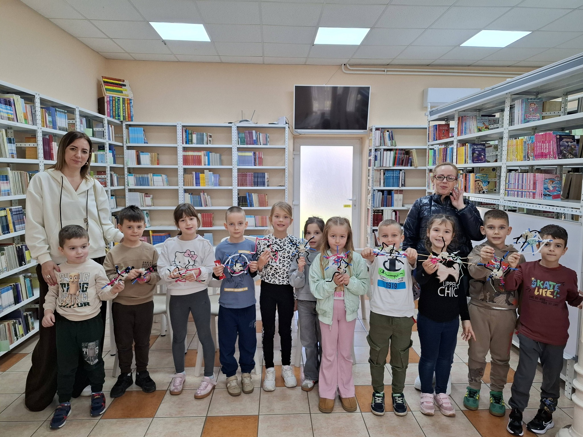 Predškolci iz „Bubice” u poseti Biblioteci „Danilo Kiš”
