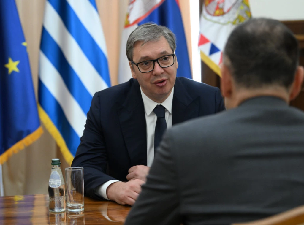 Vučić sa Gerapetritisom o daljem jačanju odnosa Srbije i Grčke i evropskoj perspektivi