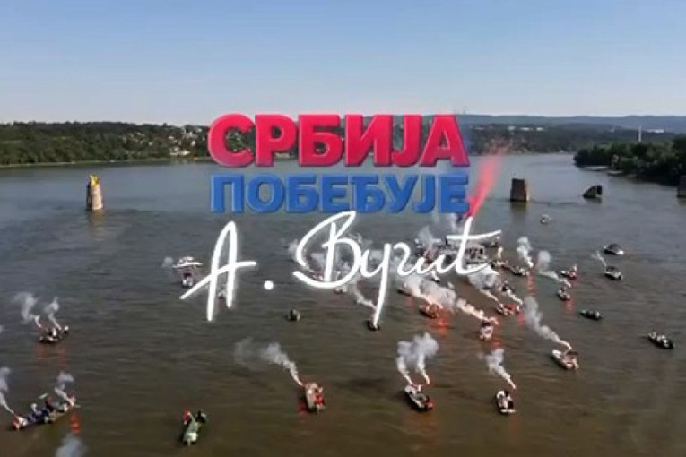 Velika regata i poruka Srbija pobeđuje! Novi Sad priredio prizore za pamćenje