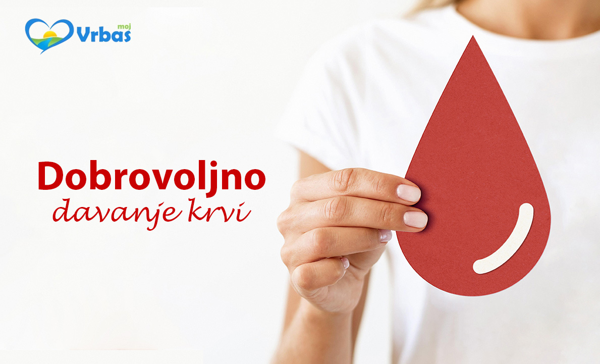 Dve akcije dobrovoljnog davanja krvi danas na području opštine Vrbas