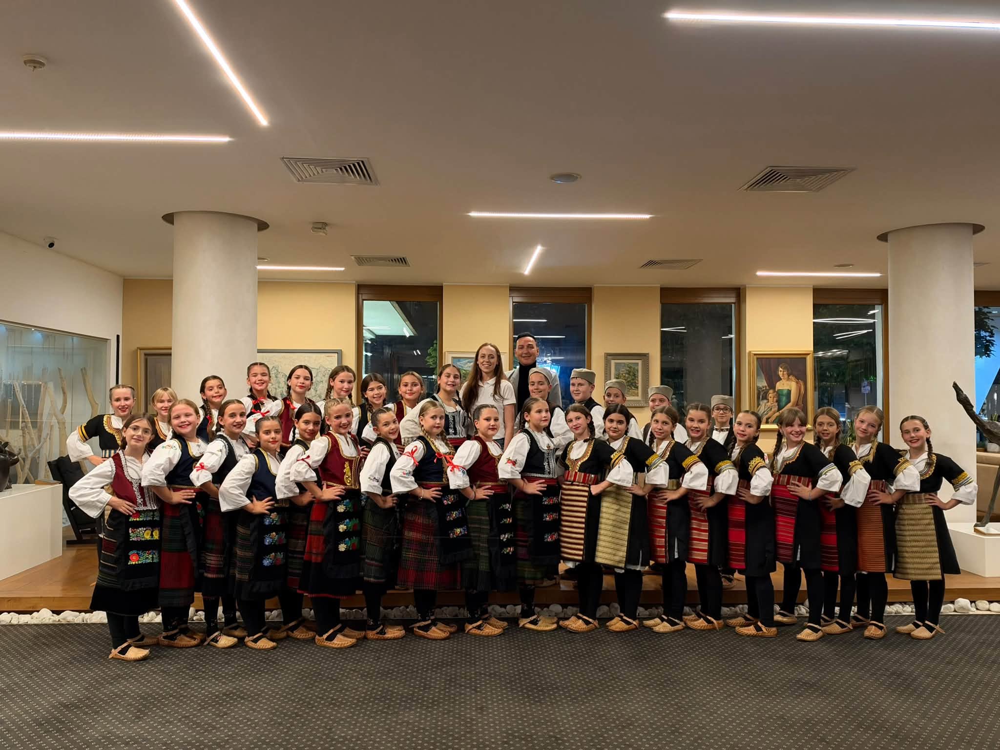 Dečiji folklorni ansambl Kulturnog centra Vrbasa nastupio na „Zlatibor folk festu"