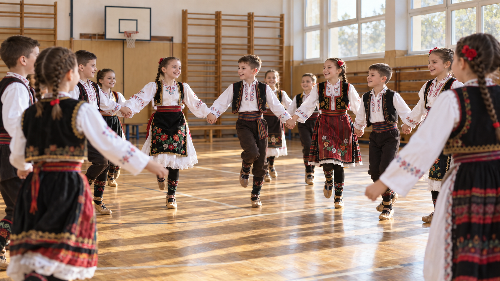 U Zmajevu počeo upis u besplatnu dečju folklornu sekciju